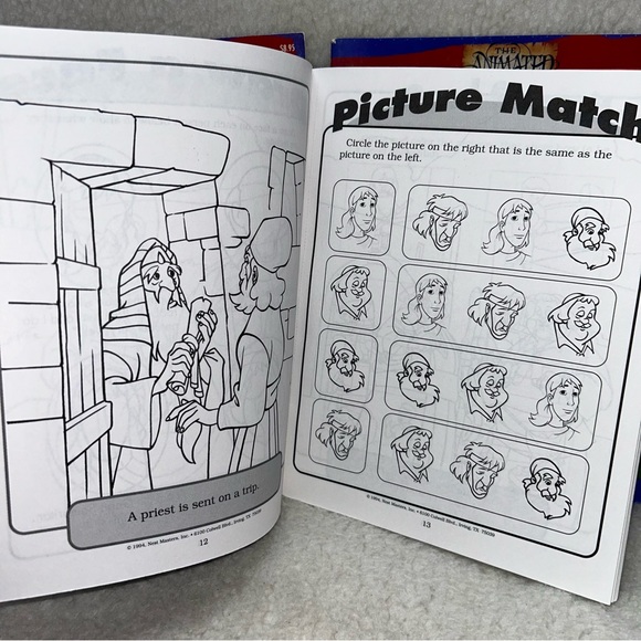 Book of Mormon New Testament activity & resource books 12 in set 90's vintage - Picture 11 of 12